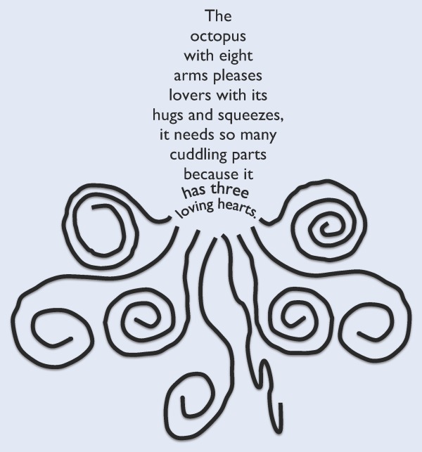 Octopus Word drawn